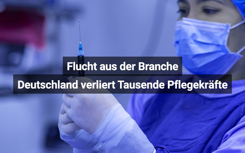 Deutschland verliert Tausende Pflegekräfte