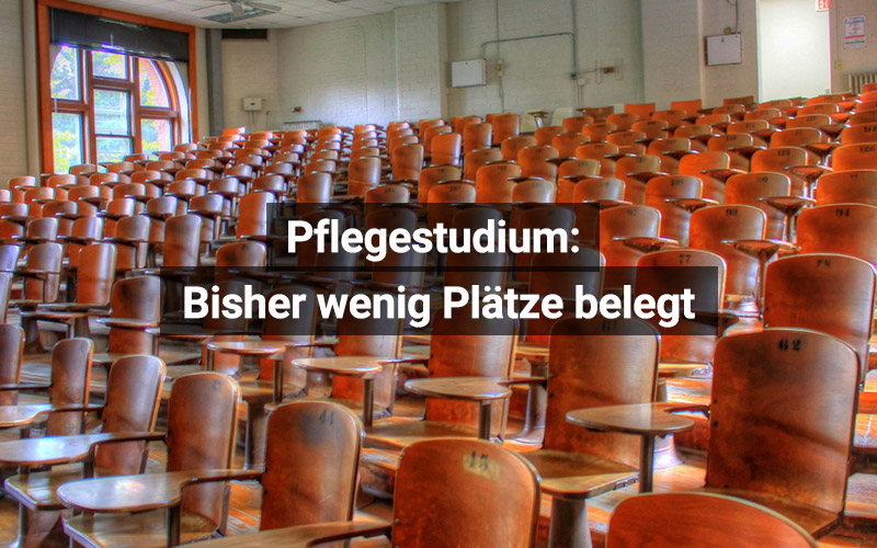 Pflegestudium: Bisher wenig Plätze belegt