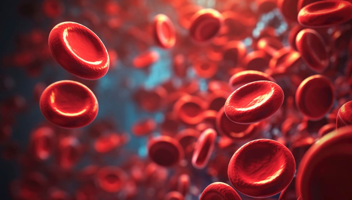 Red,Blood,Science,3d,Illustration,Design,For,Background