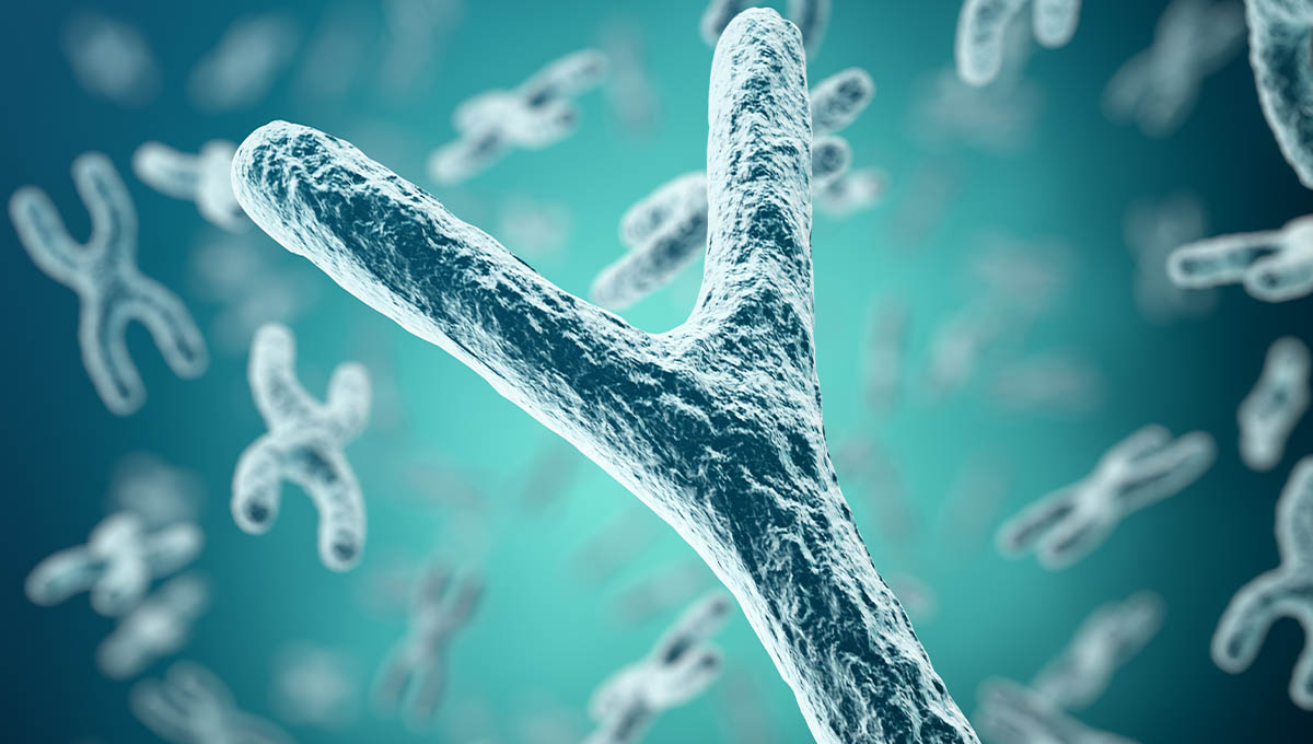 3d,Illustration,Of,X,Chromosome,,Medicine.,Medical,Science,And,Biotechnology