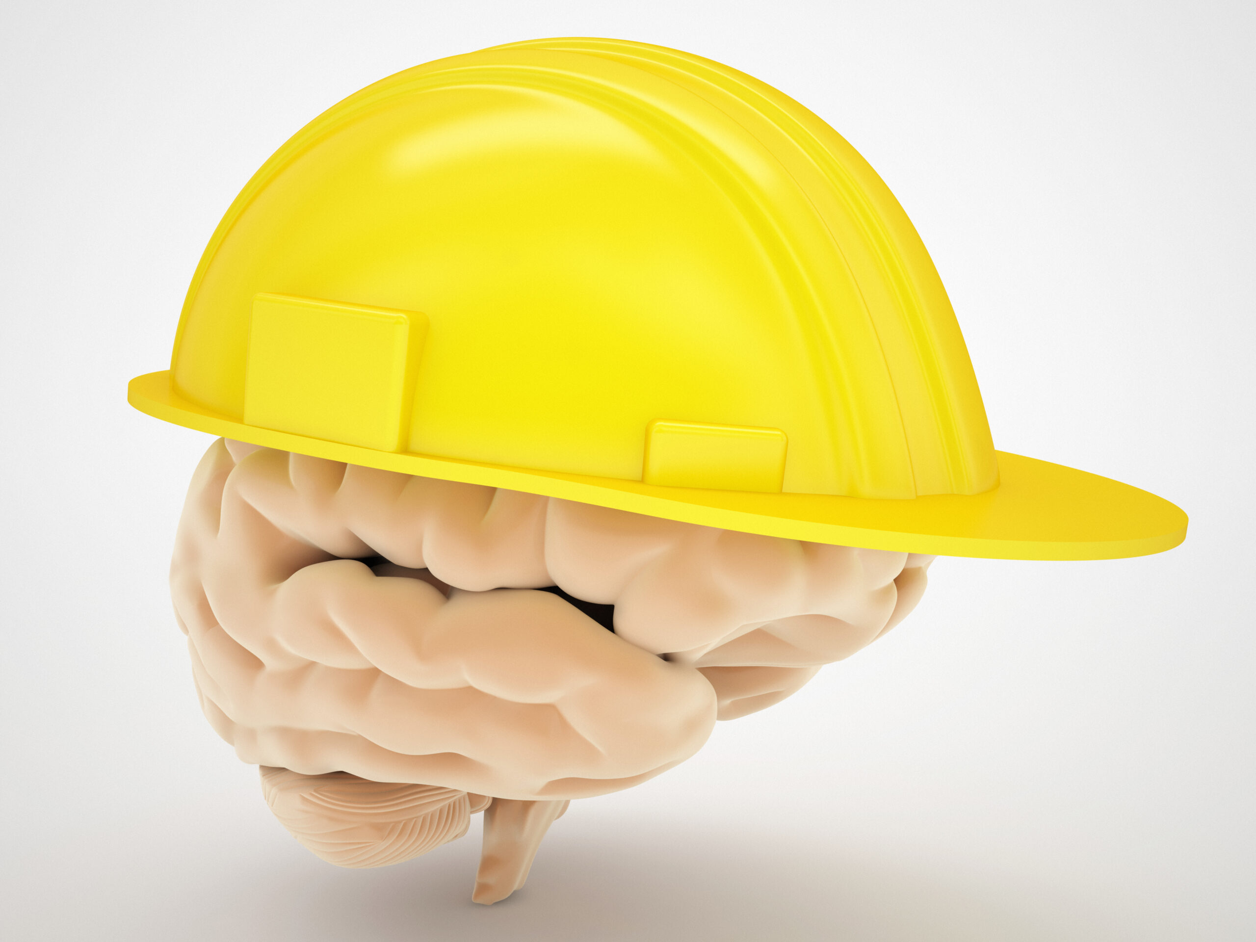 Brain,Protection,Medical,Concept,3d,Rendering,Illustration