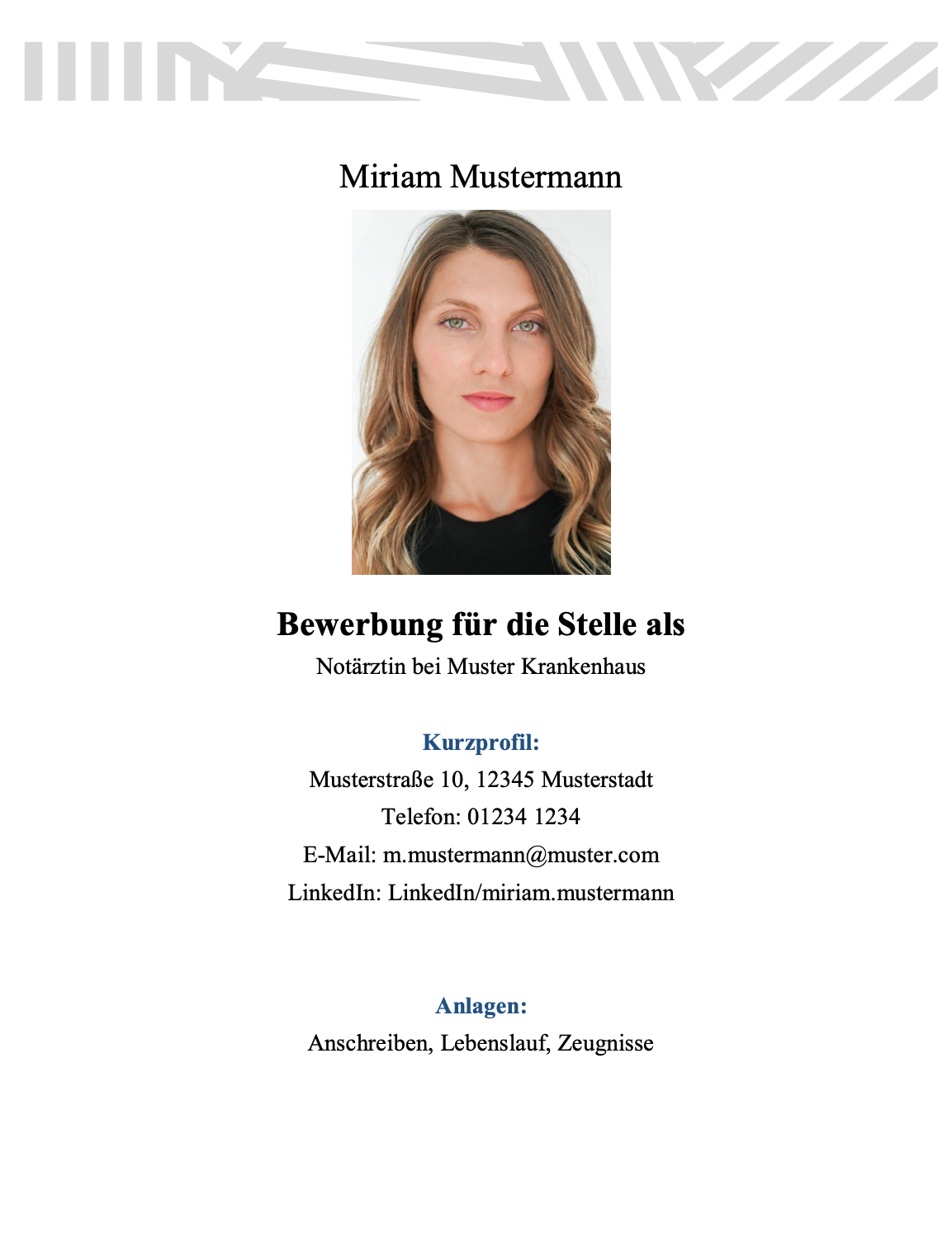 Screenshot Deckblatt Notarzt