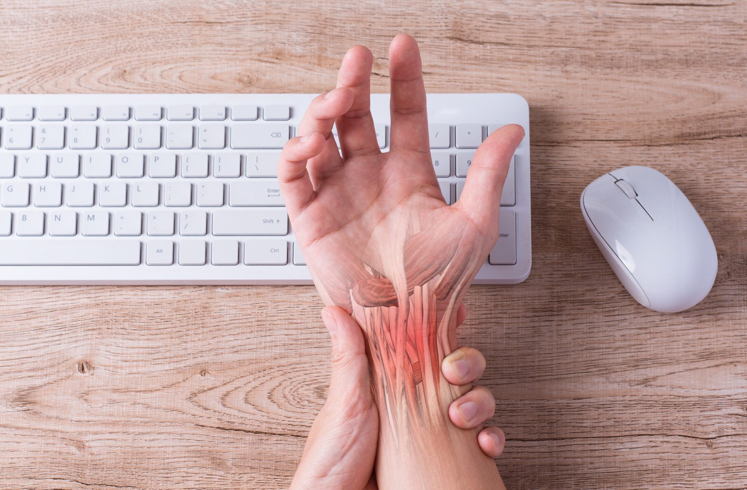 Hand,Muscle,Inflammation,From,Office,Syndrome,,,Hand,Muscle,Pain
