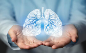 Lungs,Issues,Medical,Concept.,Photo,Of,Female,Doctor,,Empty,Space.