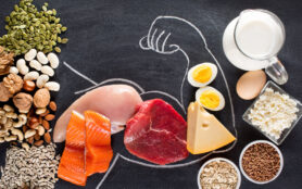 High,Protein,Food,For,Body,Builders,As,Meat,,Fish,,Dairy,