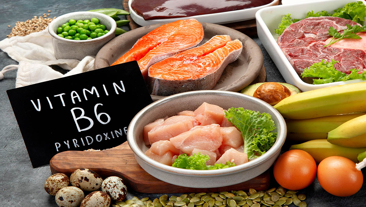 Natural,Sources,Of,Vitamin,B6,(pyridoxine).,Healthy,Food,Concept.