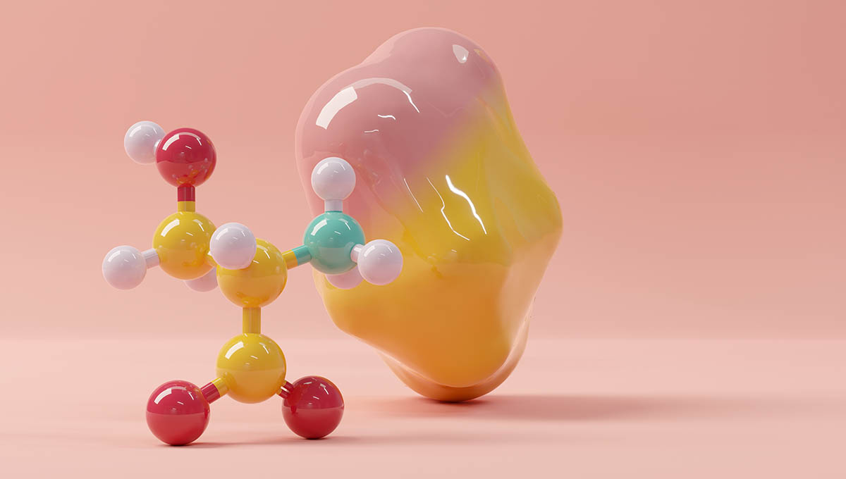 Serine,(l Serine,,Ser,,S),Amino,Acid,Molecule.,3d,Rendering.,Still