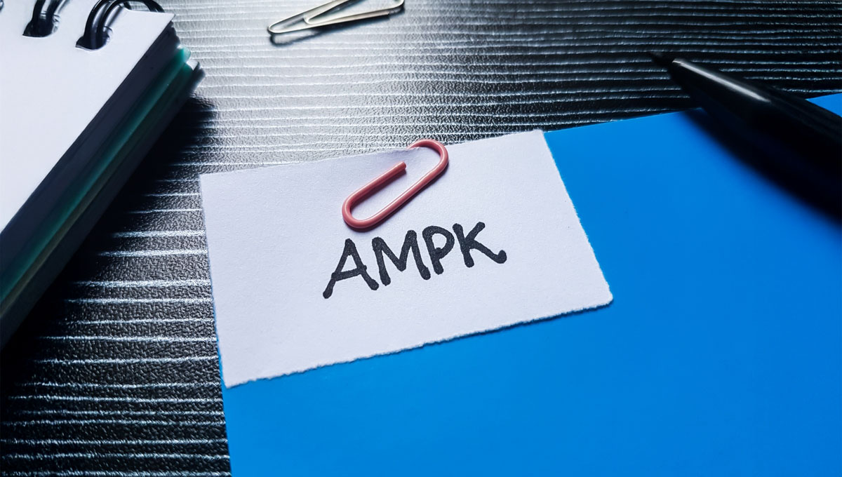 Ampk,Writting,On,Table,Background.