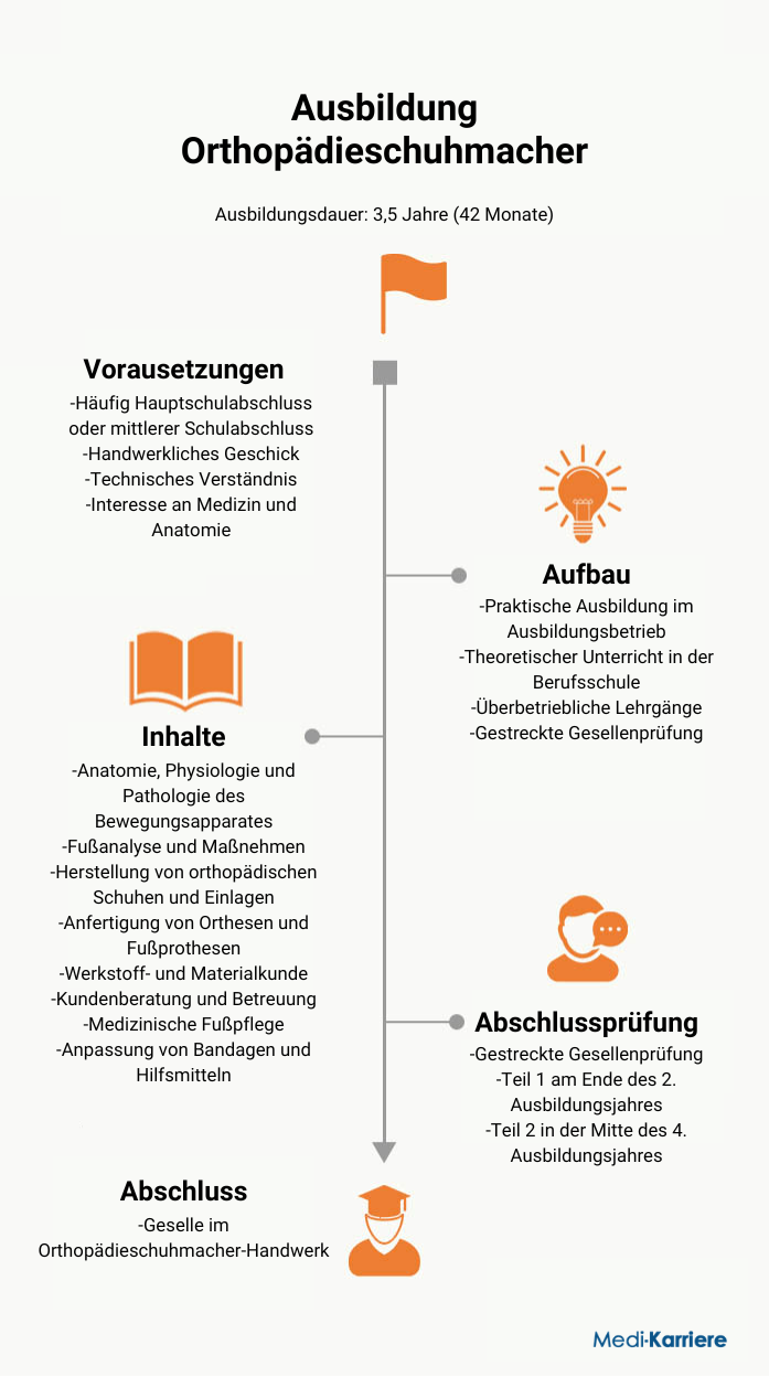 Infografik Orthopädieschuhmacher