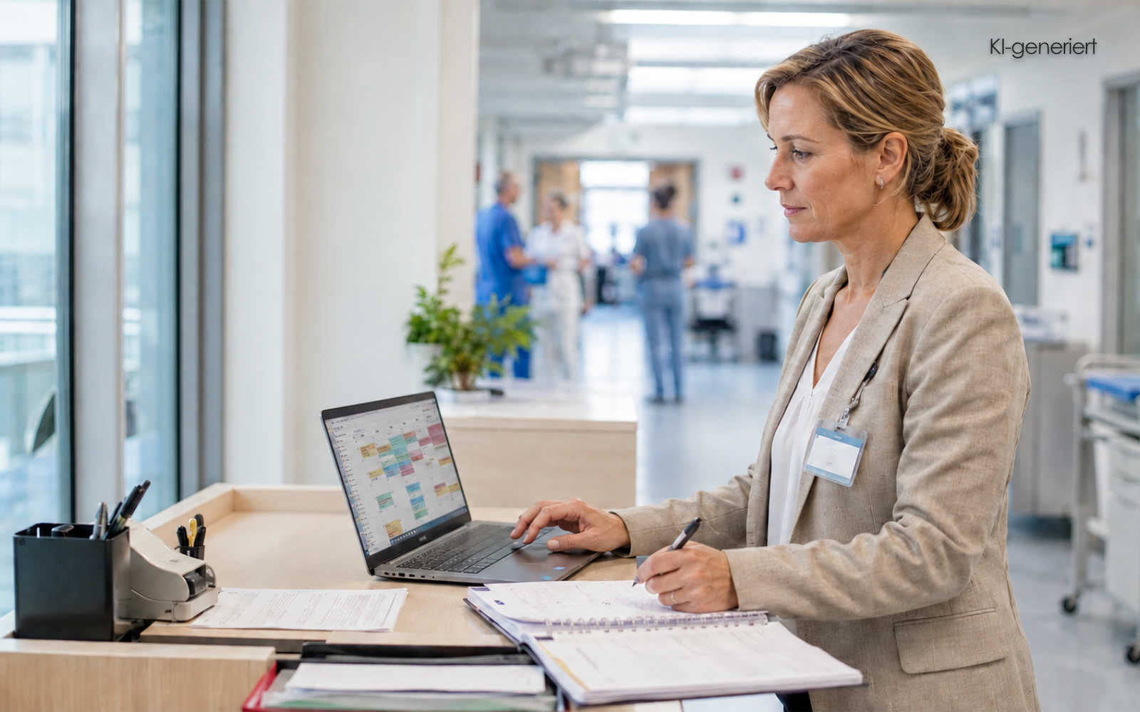 KI generiert - Mkde Ag Ausfallmanagement Gesundheitswesen