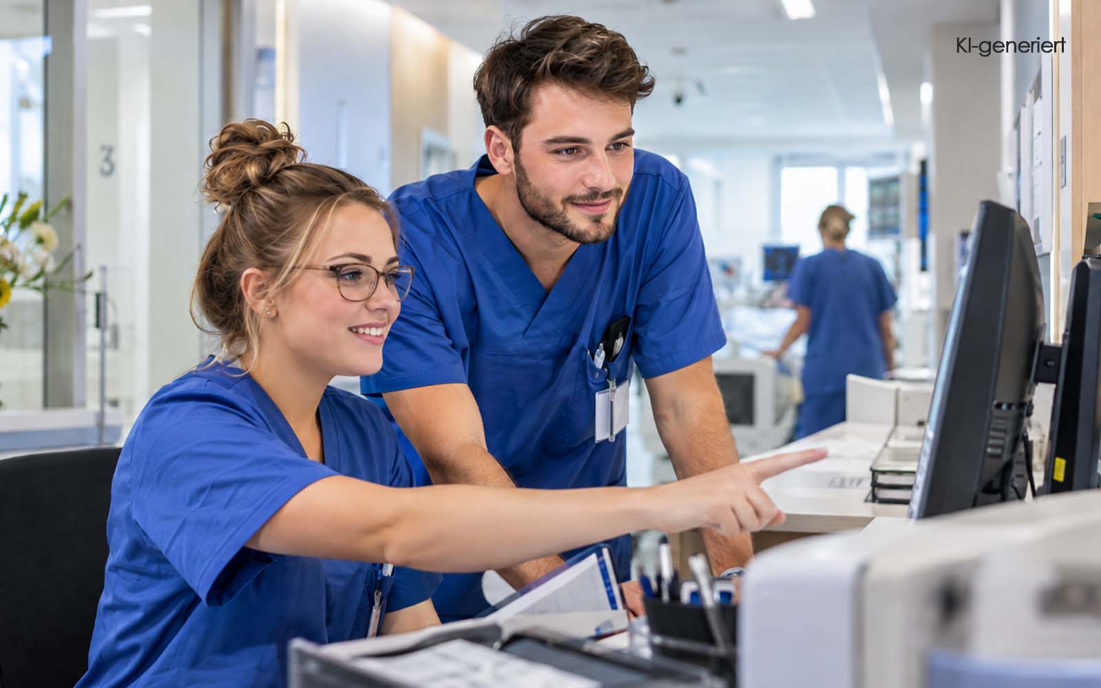 KI generiert - Future Skills Für Pflegekräfte